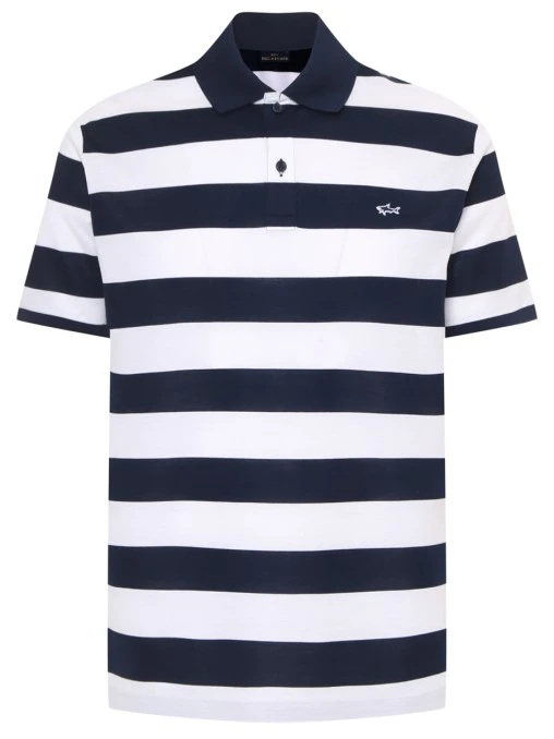 Поло хлопковое PAUL & SHARK