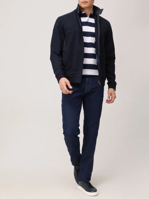 Поло хлопковое PAUL & SHARK