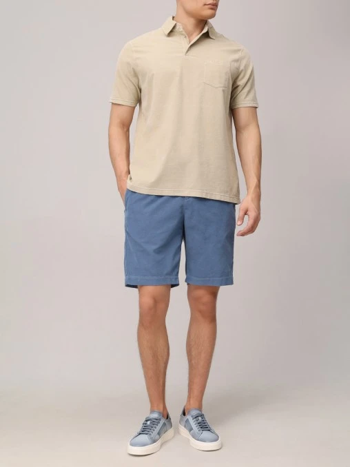 Поло хлопковое PAUL & SHARK