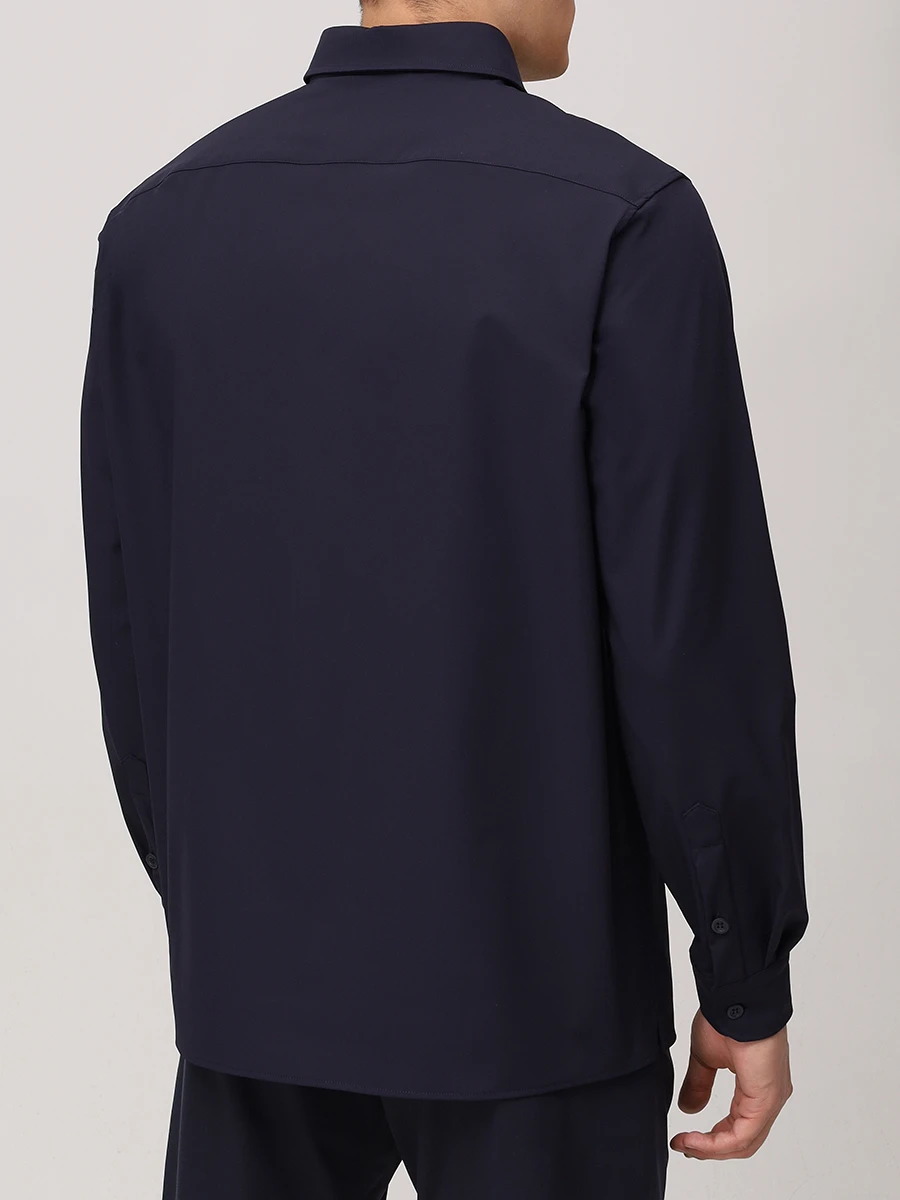 Рубашка однотонная