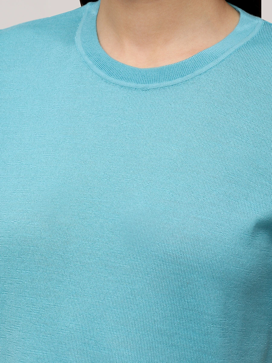 Джемпер из шерсти и шелка