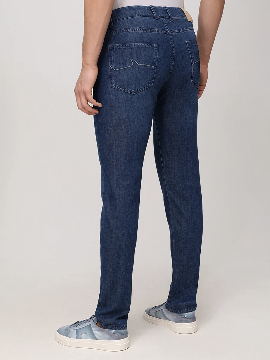 Джинсы Slim Fit из хлопка и лиоцелла