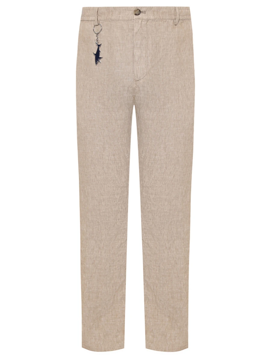 Брюки льняные
