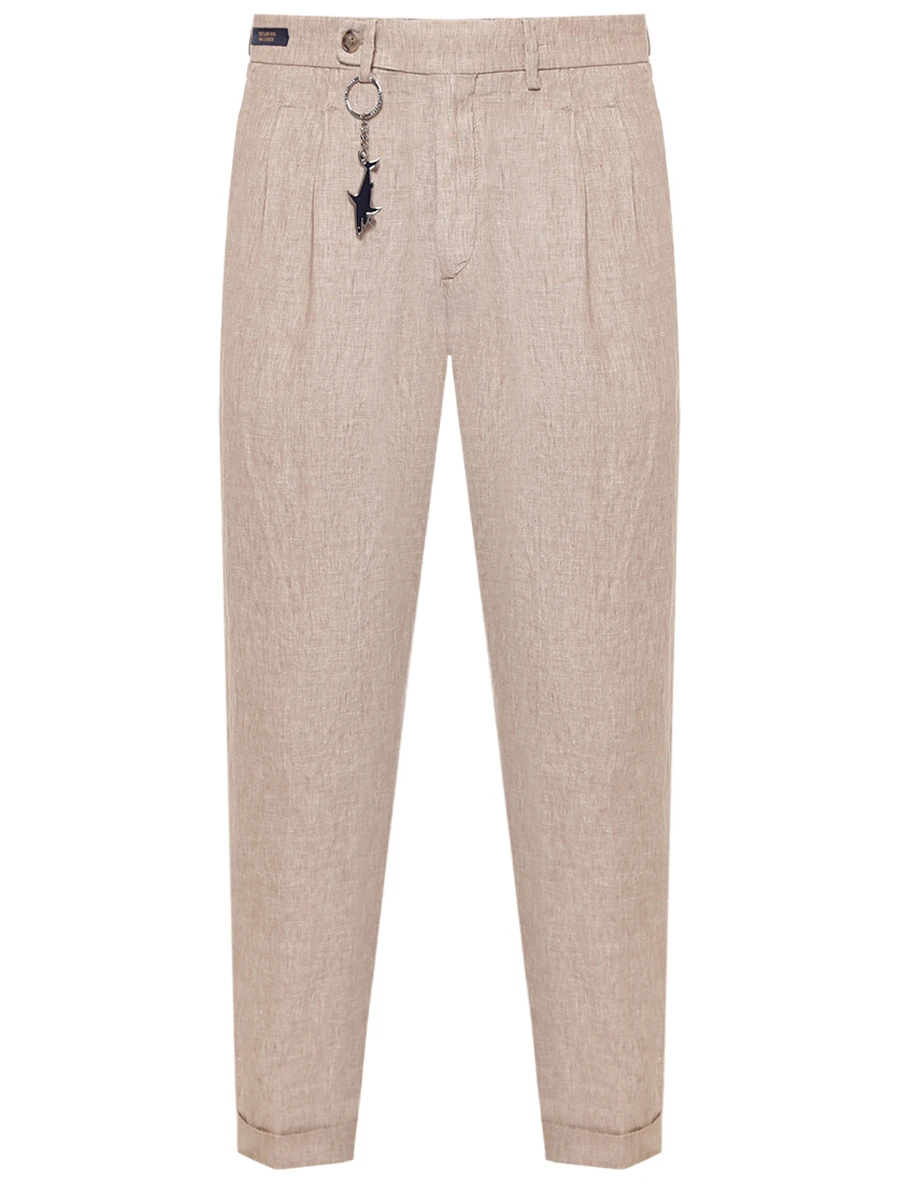 Брюки льняные