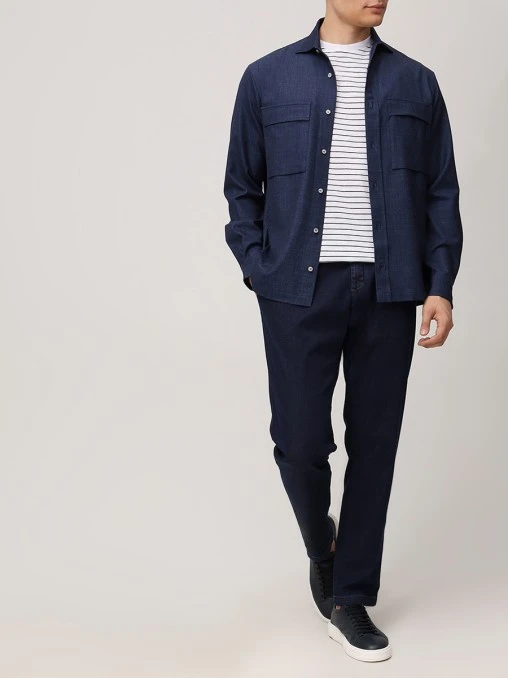 Рубашка шерстяная PAUL & SHARK