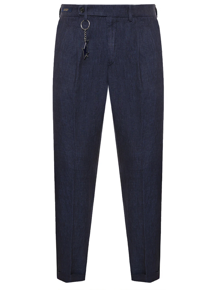 Брюки льняные