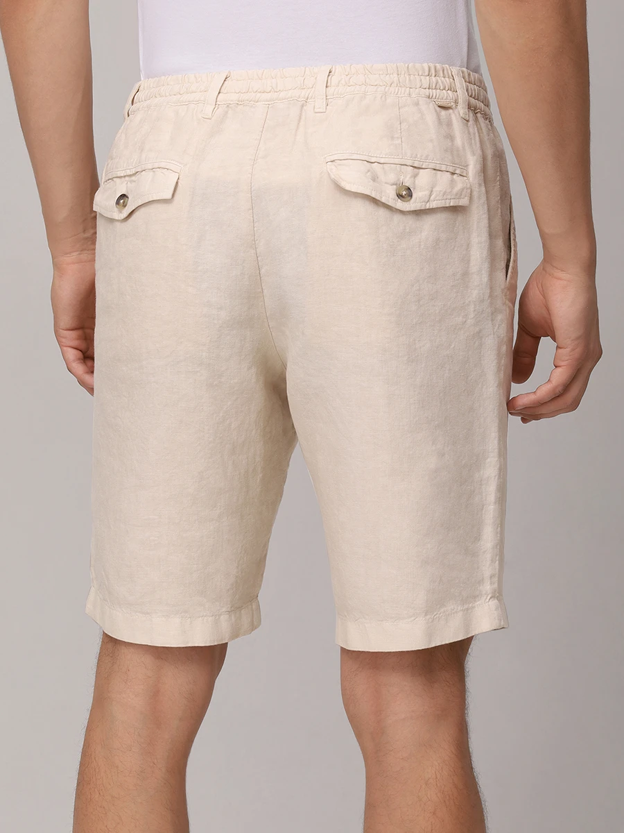 Бермуды льняные