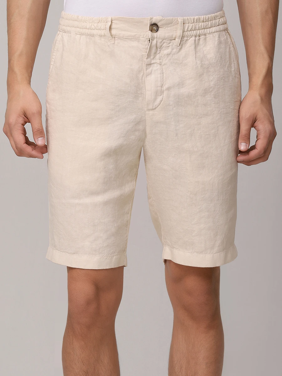 Бермуды льняные