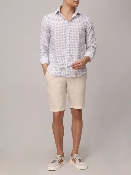 Бермуды льняные PAUL & SHARK