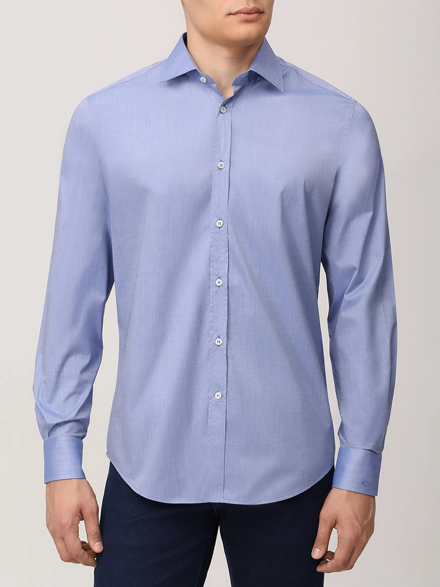 Рубашка Regular Fit хлопковая