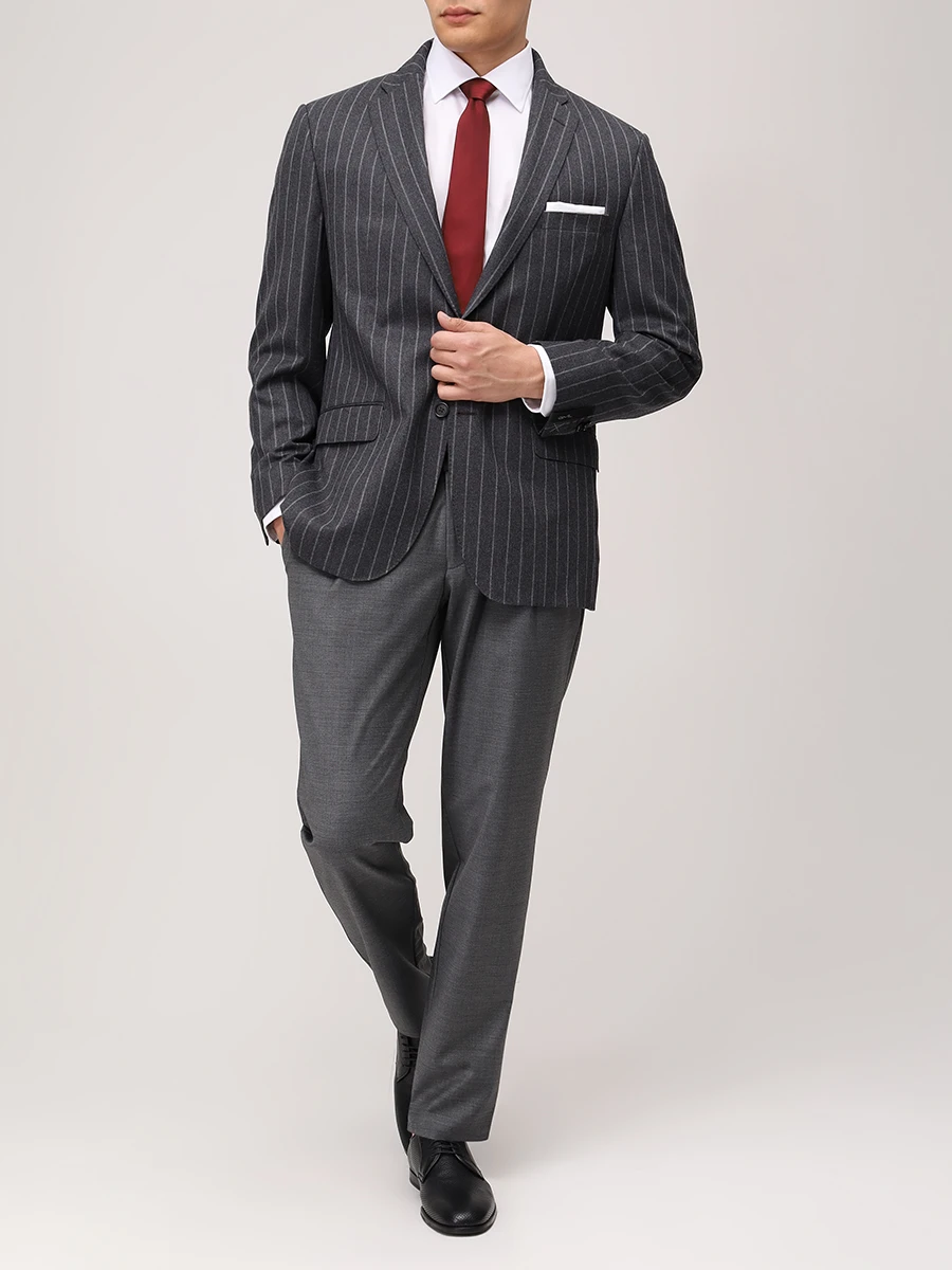 Брюки однотонные