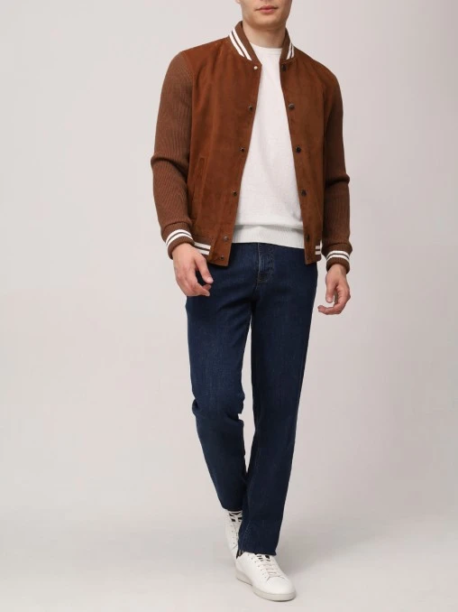 Джинсы Slim Fit хлопковые HILTL