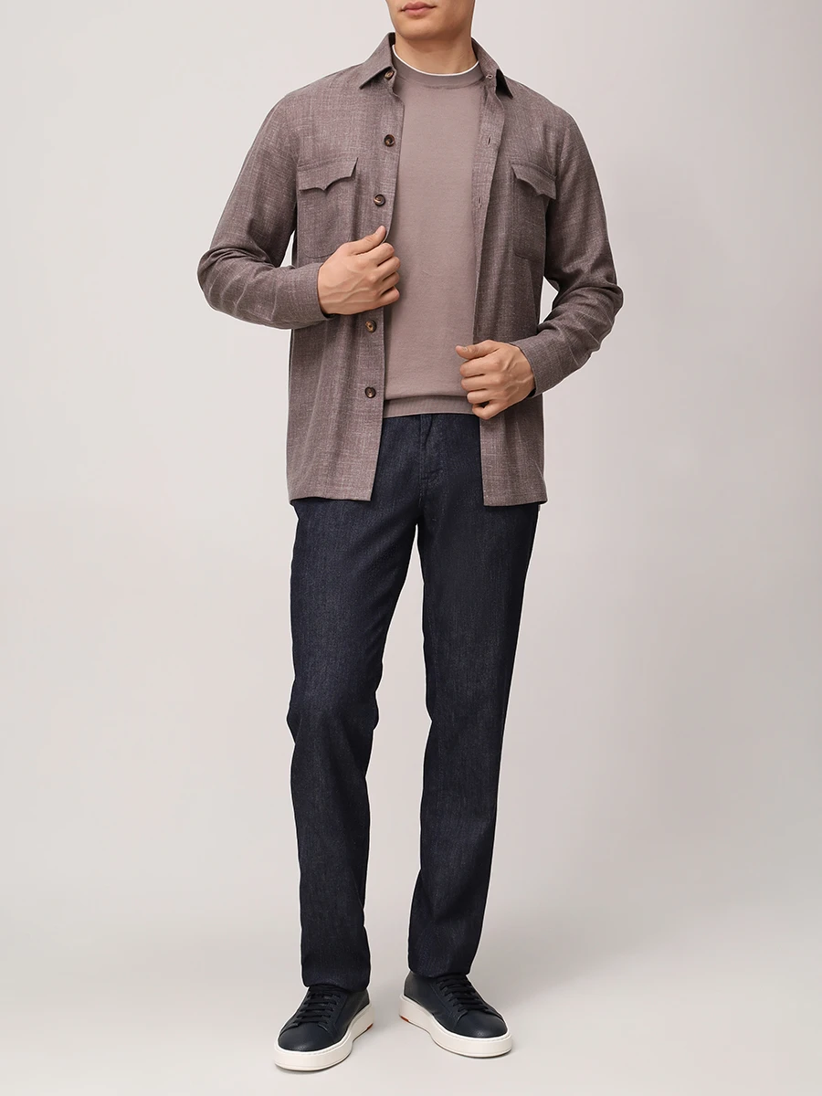 Джинсы Regular Fit хлопковые