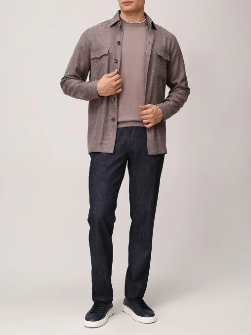 Джинсы Regular Fit хлопковые HILTL
