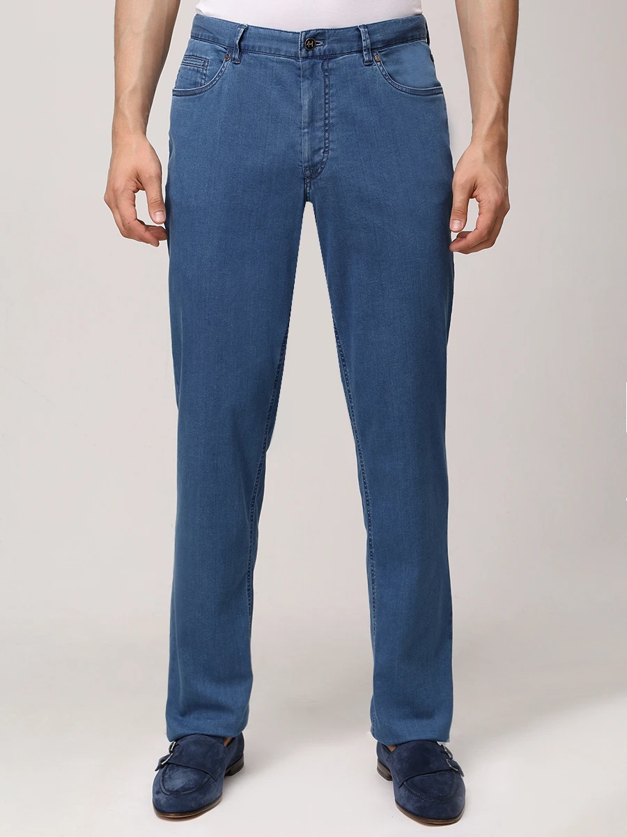 Джинсы Slim Fit хлопковые