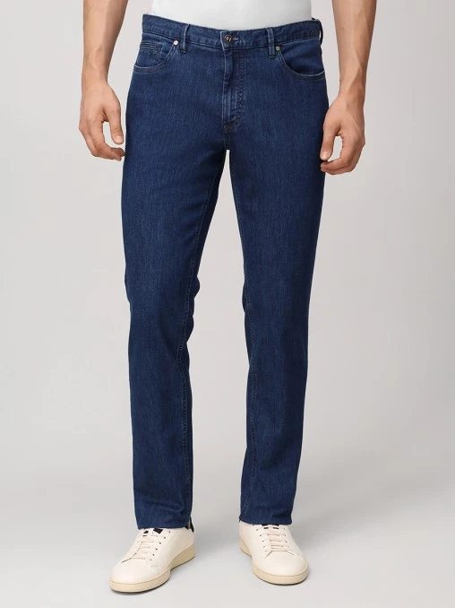 Джинсы Slim Fit хлопковые HILTL
