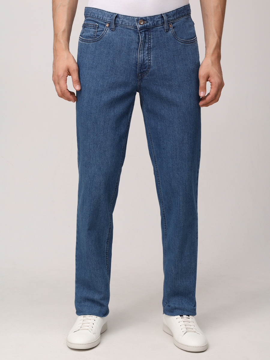 Джинсы Slim Fit хлопковые