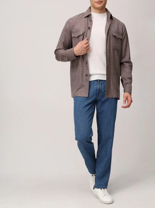 Джинсы Slim Fit хлопковые HILTL