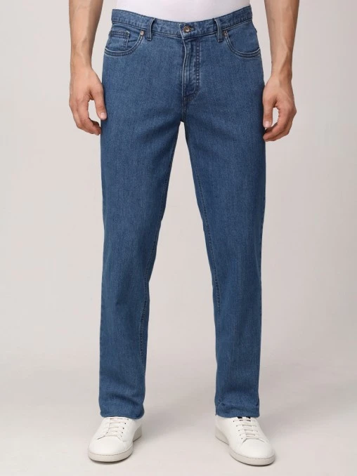 Джинсы Slim Fit хлопковые HILTL