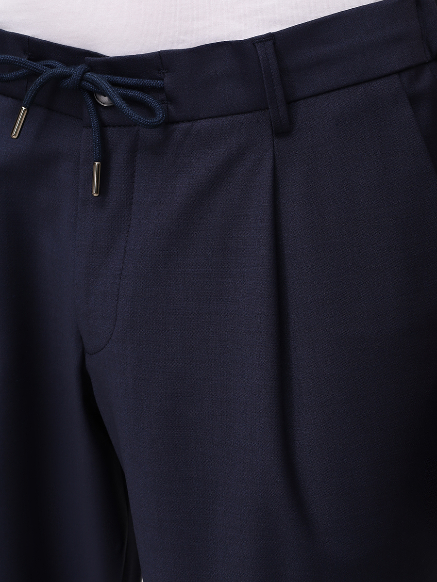 Брюки однотонные