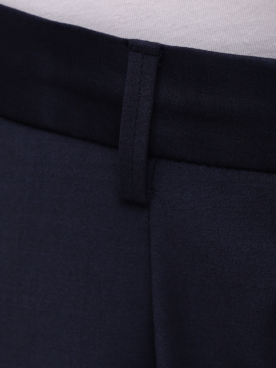 Брюки однотонные