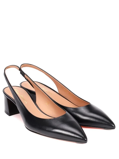 Туфли кожаные SANTONI