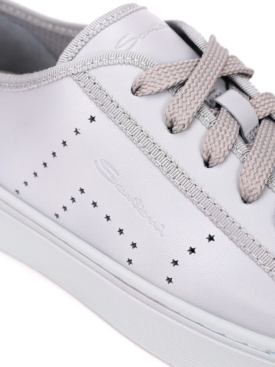 Кеды кожаные