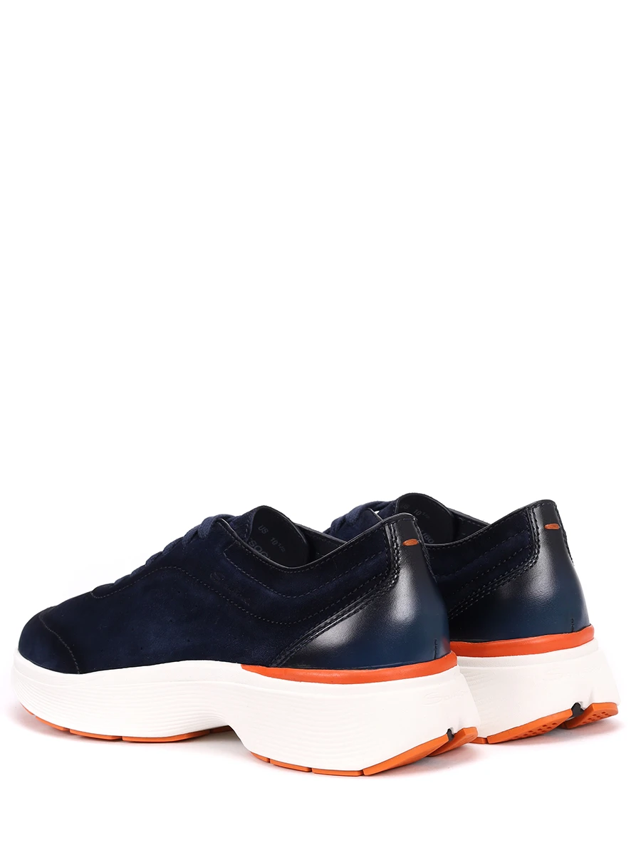 Кроссовки замшевые