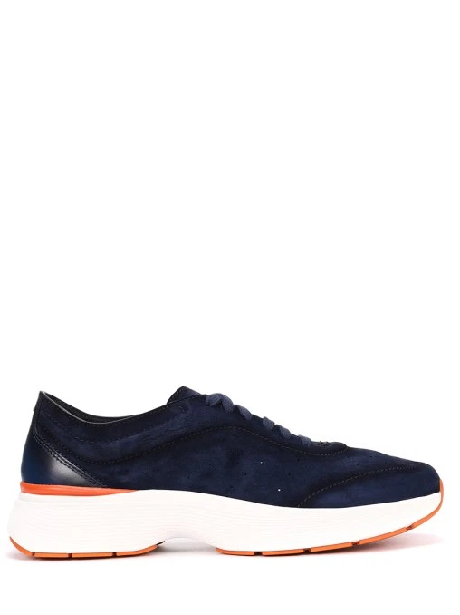 Кроссовки замшевые SANTONI