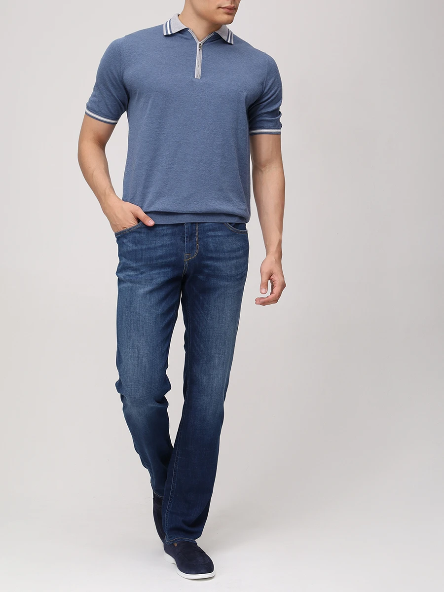 Джинсы Regular Fit хлопковые