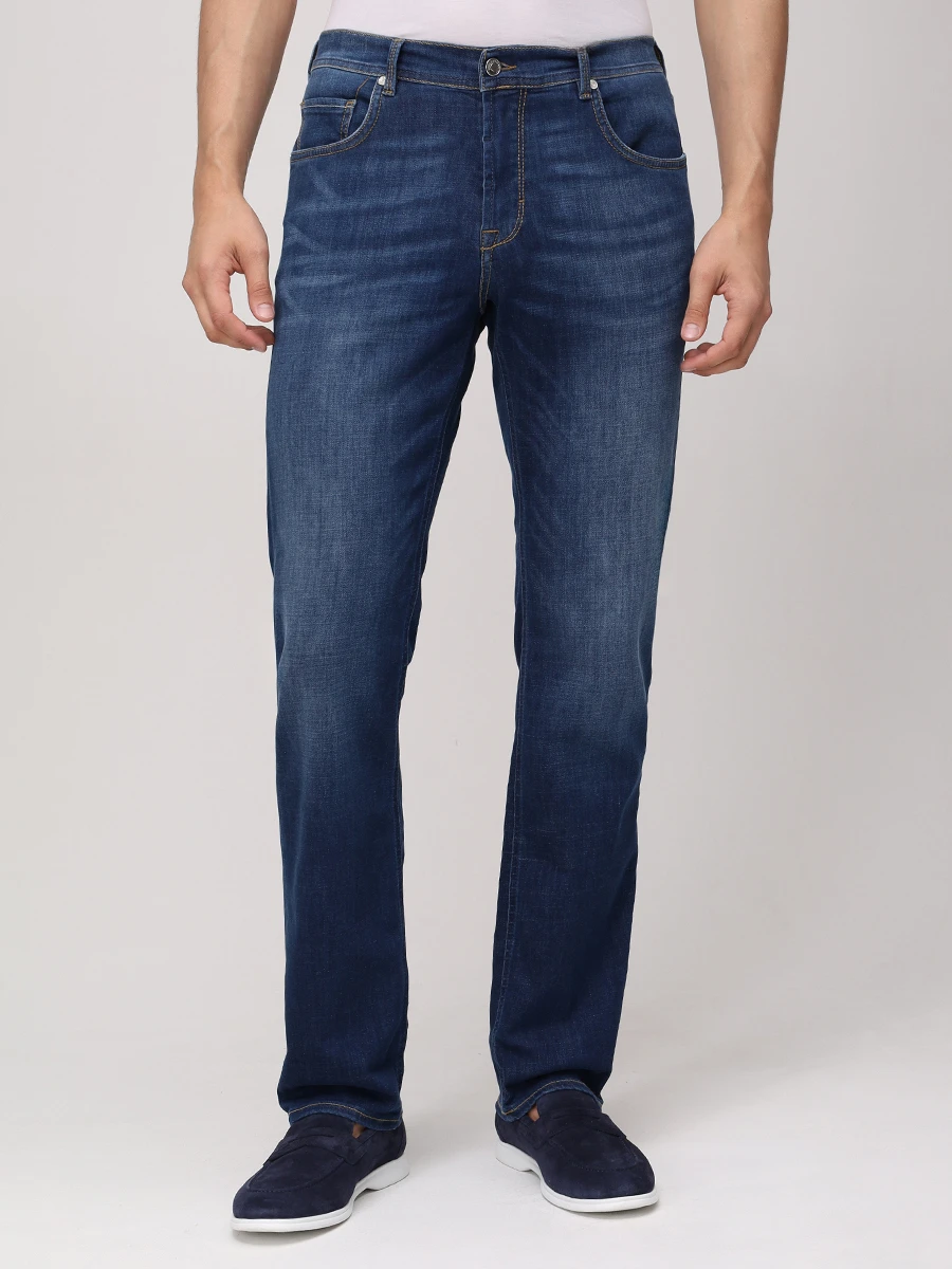 Джинсы Regular Fit хлопковые