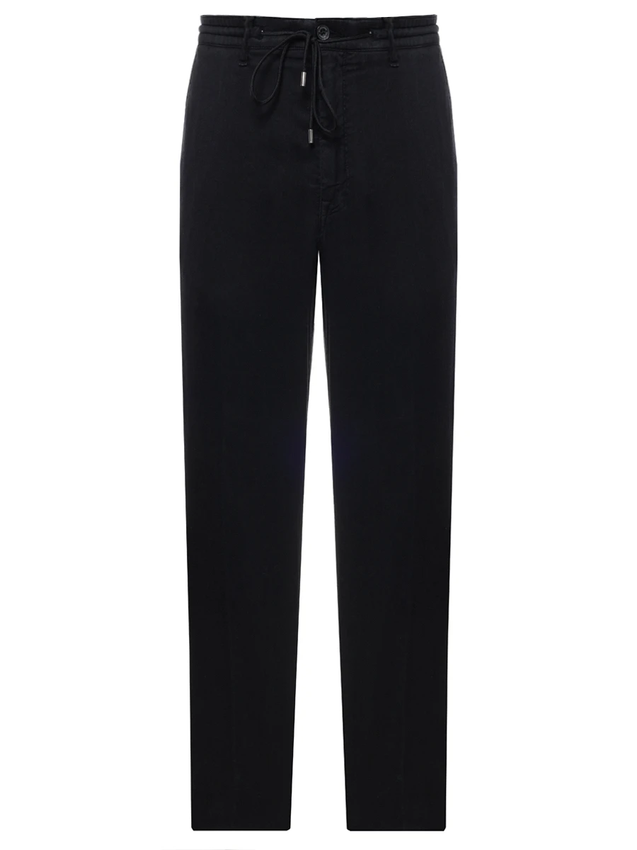 Брюки из хлопка и льна