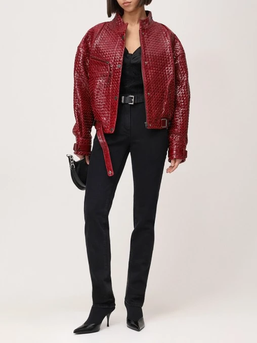 Куртка-косуха кожаная ARGENTUM BRAND