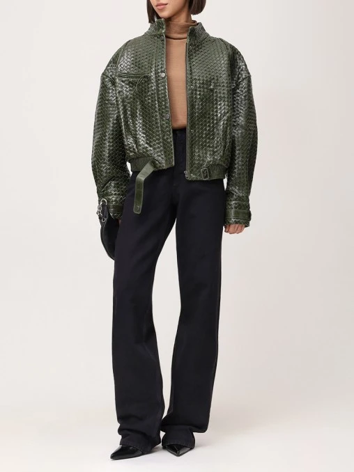 Куртка-косуха кожаная ARGENTUM BRAND