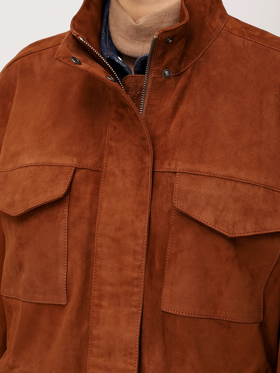 Куртка замшевая