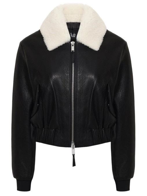 Бомбер кожаный ARGENTUM BRAND