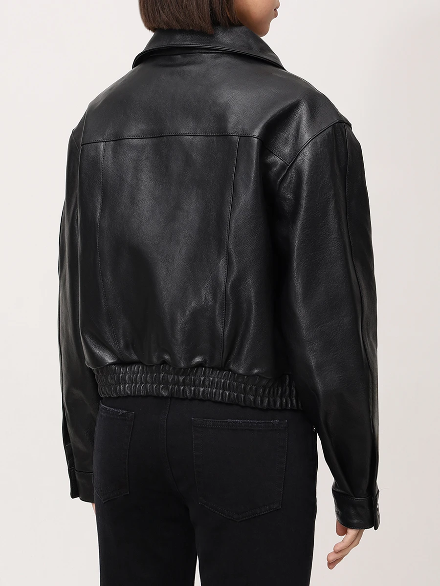 Куртка Black icon кожаная