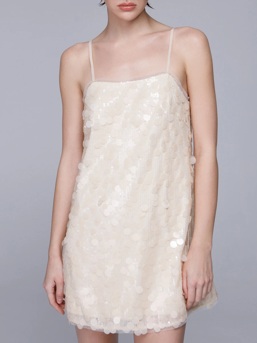 Платье с пайетками