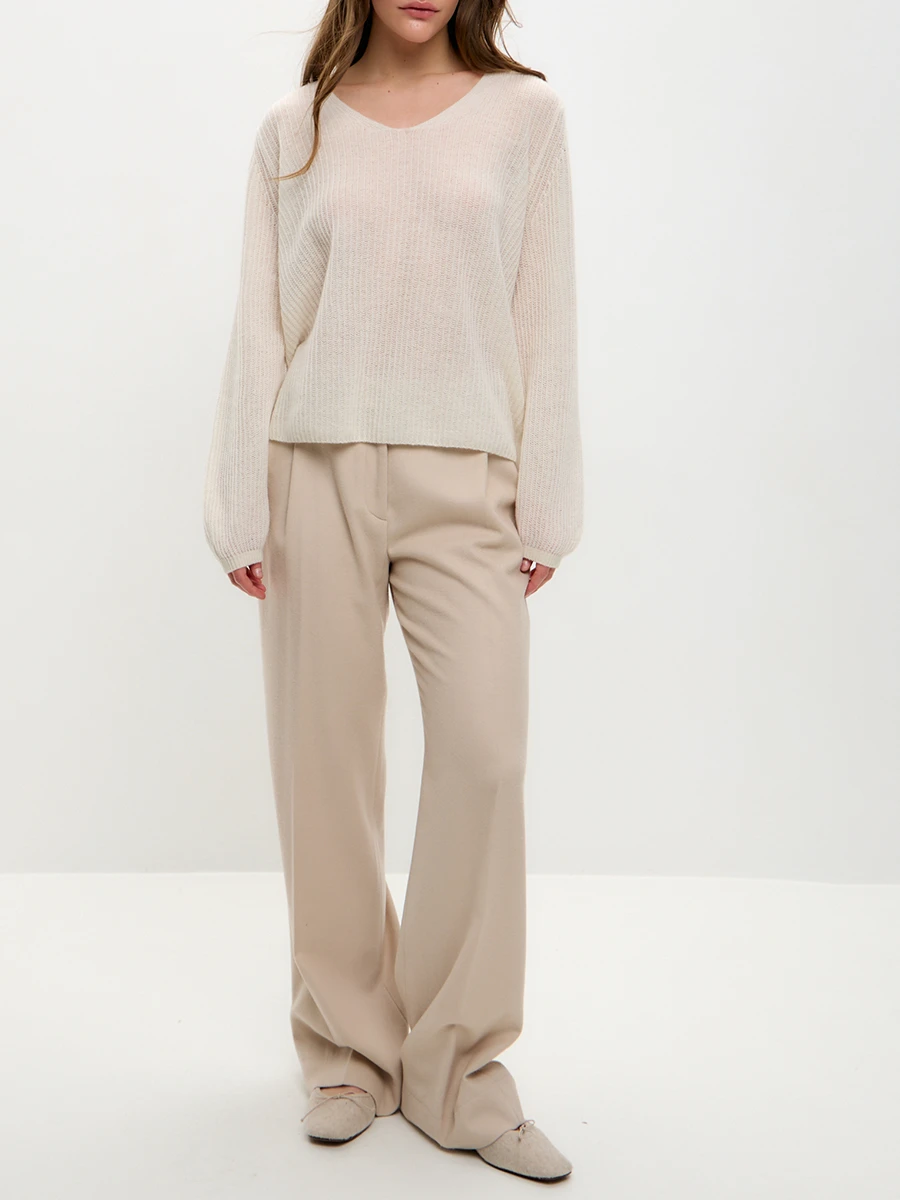 Пуловер кашемировый