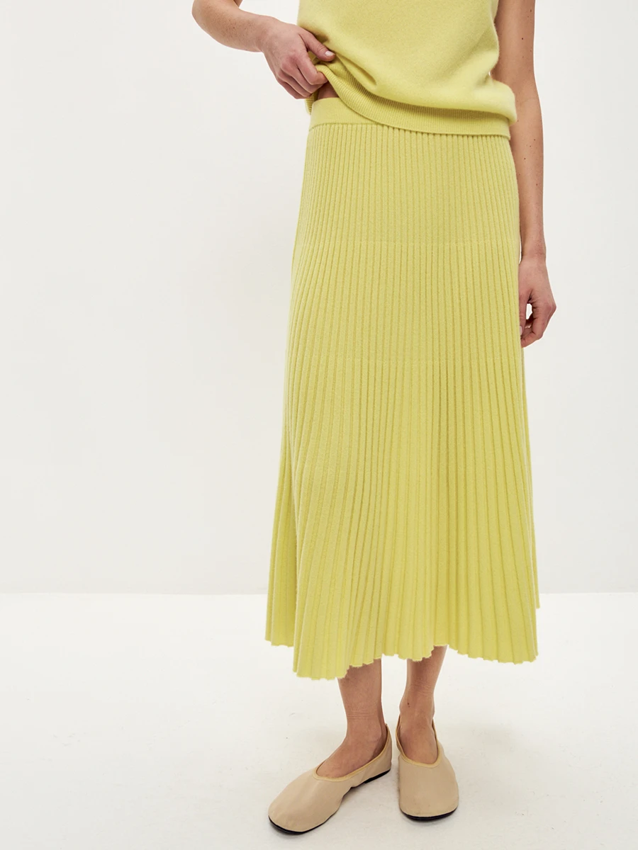 Юбка кашемировая