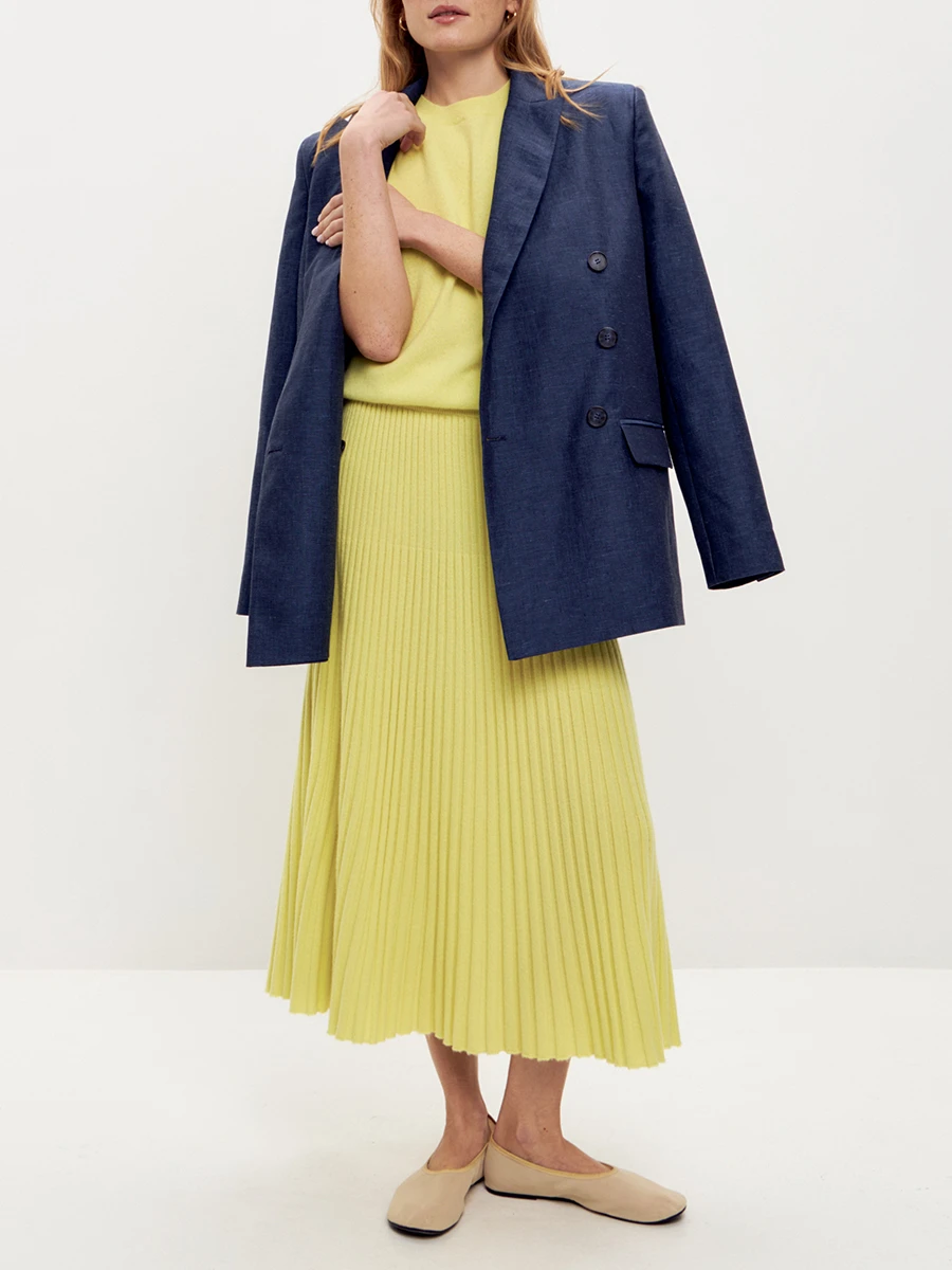 Юбка кашемировая