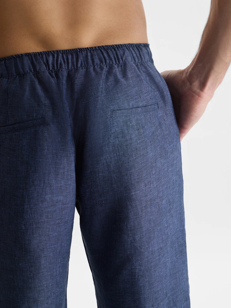 Шорты льняные