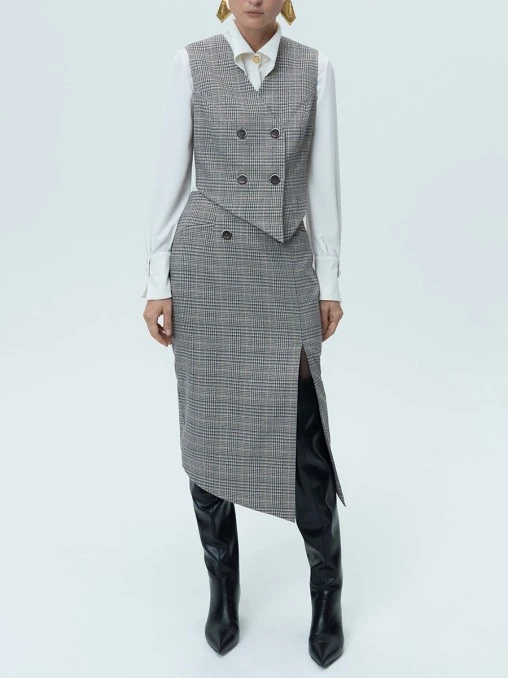 Юбка в клетку WITHOUT FAIL