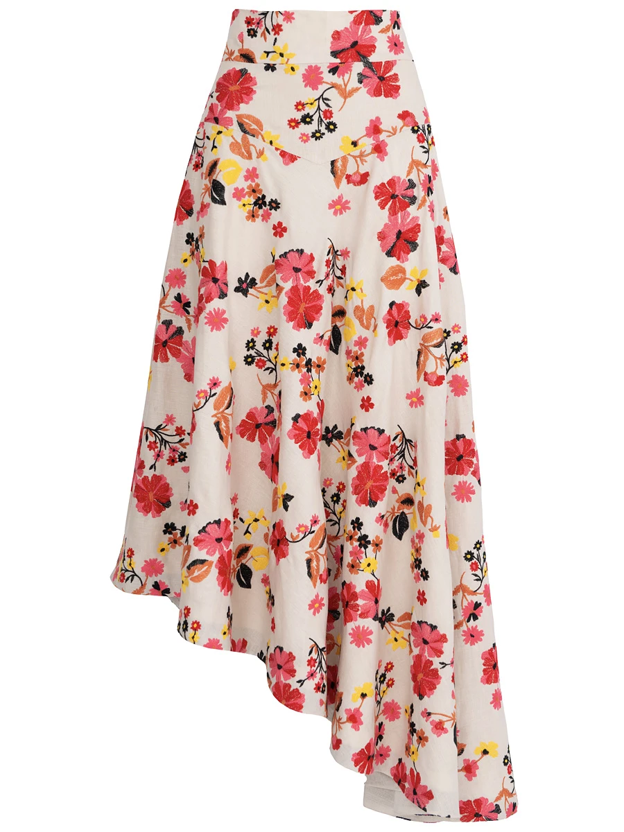 Юбка льняная