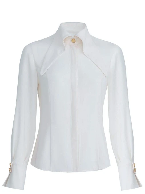 Блуза однотонная WITHOUT FAIL