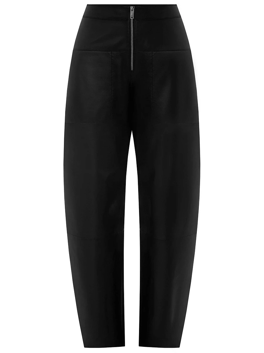 Брюки кожаные