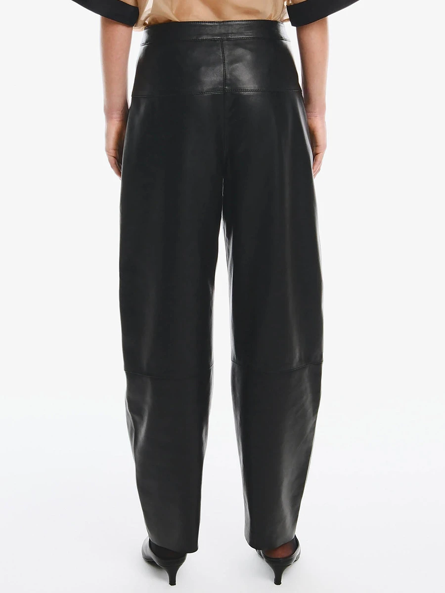 Брюки кожаные
