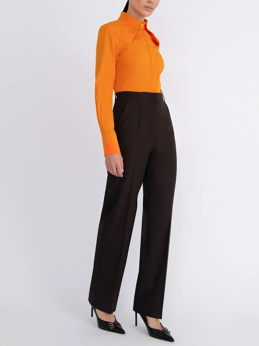 Брюки шерстяные