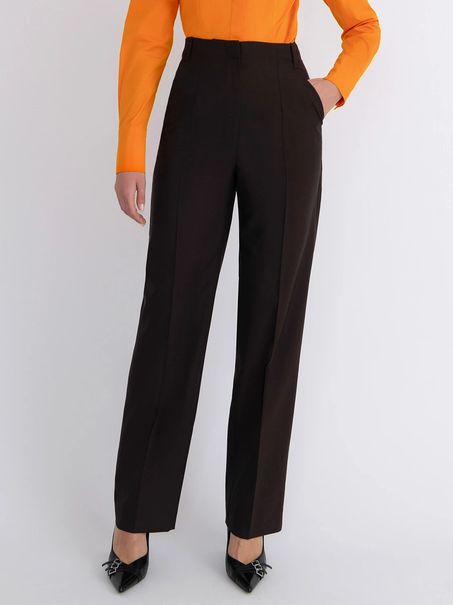 Брюки шерстяные