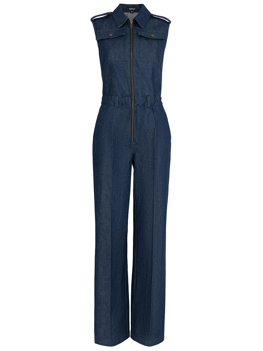 Комбинезон джинсовый